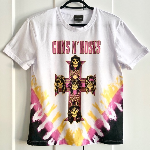 Guns N Roses Tops - Guns N Roses T Shirt, Tie Dye T Shirt, 80s, Band, Graphic Tee, Size S
